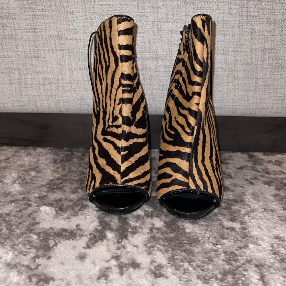 Steven Madden Zebra Print Booties - image 3